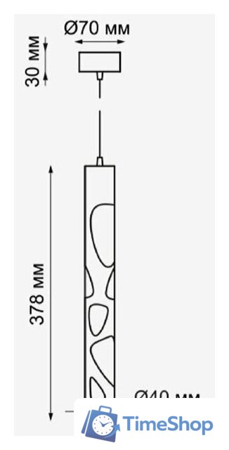Подвесная люстра Novotech Arte 358132 - Изображение №2 — Интернет-магазин Time-Shop