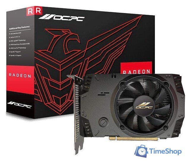 Видеокарта OCPC Radeon RX 550 SE 4GB GDDR5 OCVARX550G4SE - Изображение №4 — Интернет-магазин Time-Shop