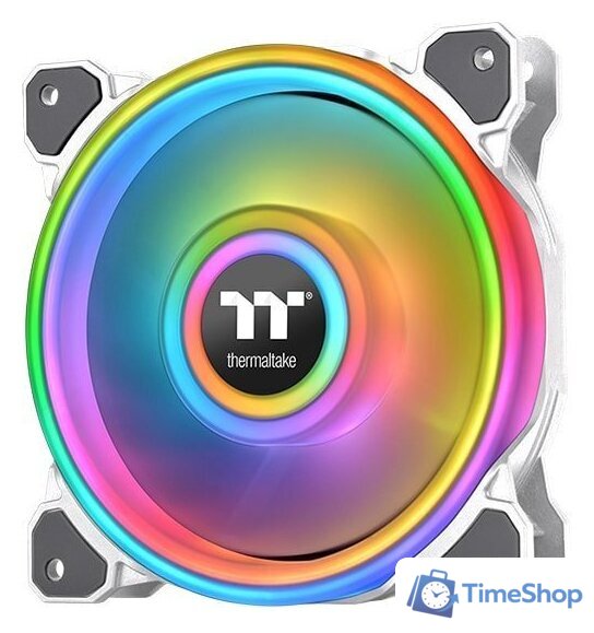 Вентилятор для корпуса Thermaltake Riing Quad 12 RGB TT Premium CL-F100-PL12SW-C - Изображение №1 — Интернет-магазин Time-Shop