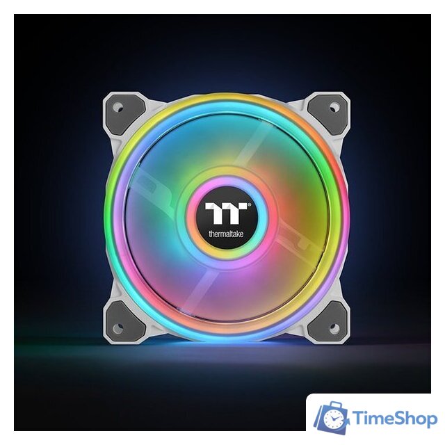 Вентилятор для корпуса Thermaltake Riing Quad 12 RGB TT Premium CL-F100-PL12SW-C - Изображение №4 — Интернет-магазин Time-Shop