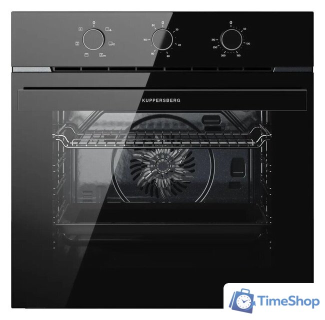 Электрический духовой шкаф KUPPERSBERG HO 603 Black Glass - Изображение №1 — Интернет-магазин Time-Shop