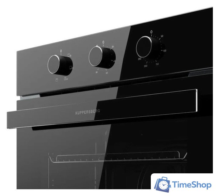 Электрический духовой шкаф KUPPERSBERG HO 603 Black Glass - Изображение №3 — Интернет-магазин Time-Shop