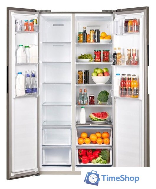 Холодильник side by side MAUNFELD MFF191NFSX - Изображение №2 — Интернет-магазин Time-Shop