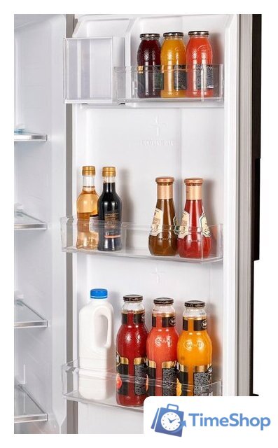 Холодильник side by side MAUNFELD MFF191NFSX - Изображение №8 — Интернет-магазин Time-Shop