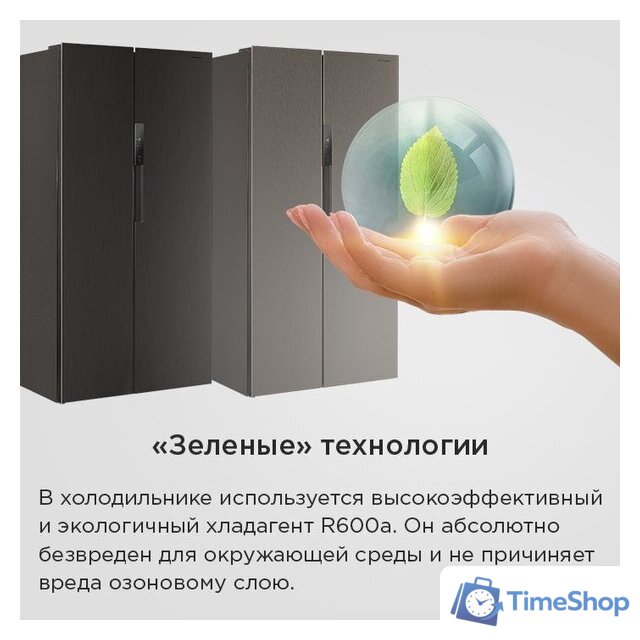 Холодильник side by side MAUNFELD MFF191NFSX - Изображение №27 — Интернет-магазин Time-Shop