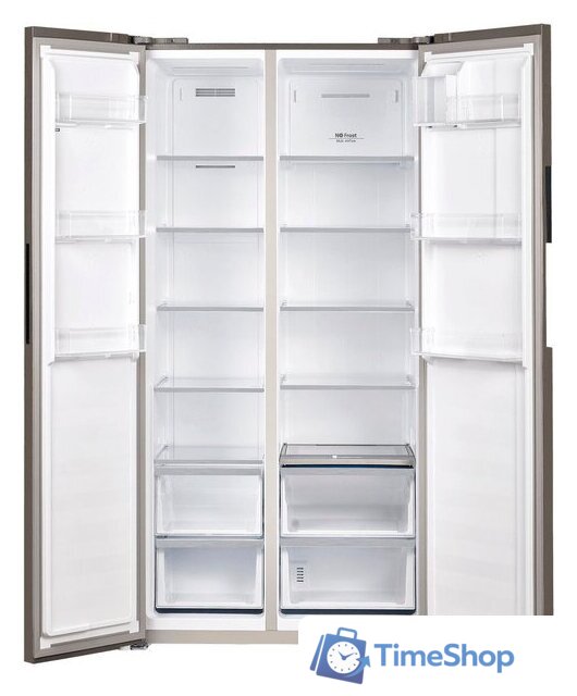 Холодильник side by side MAUNFELD MFF191NFSX - Изображение №3 — Интернет-магазин Time-Shop