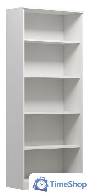 Стеллаж Mio Tesoro Сириус 78x190 2.02.07.120.1 (белый) - Изображение №1 — Интернет-магазин Time-Shop