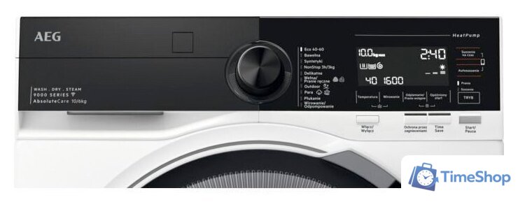 Стирально-сушильная машина AEG LWR98165XP - Изображение №2 — Интернет-магазин Time-Shop
