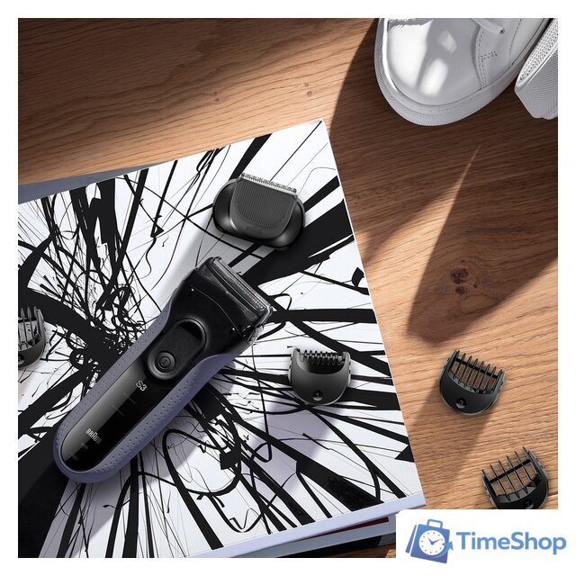 Электробритва Braun Series 3 Shave & Style 3000BT - Изображение №3 — Интернет-магазин Time-Shop