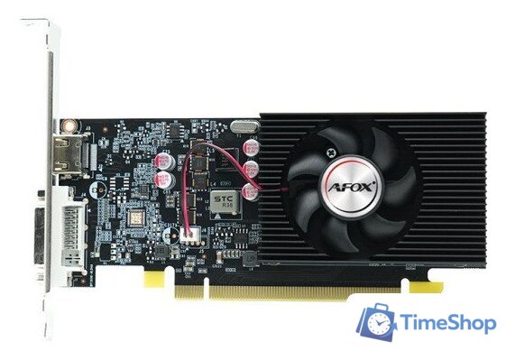 Видеокарта AFOX GeForce GT 1030 4GB GDDR4 AF1030-4096D4L5 - Изображение №1 — Интернет-магазин Time-Shop
