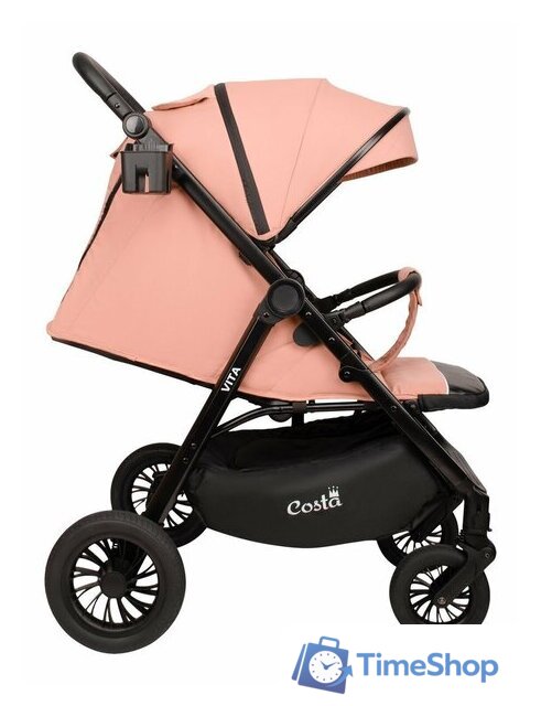 Коляска прогулочная «книга» Costa Vita VT-9 (пыльная роза) - Изображение №2 — Интернет-магазин Time-Shop