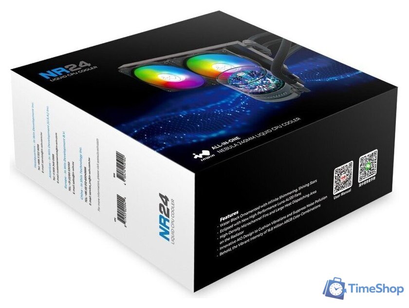 Система жидкостного охлаждения для процессора In Win NR24 IW-LC-NR24 - Изображение №5 — Интернет-магазин Time-Shop