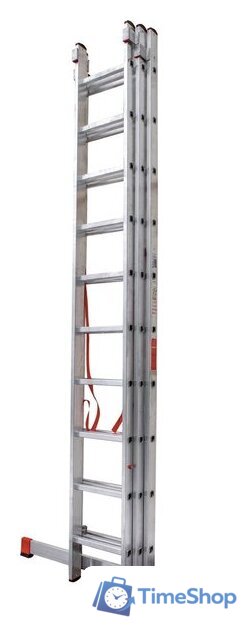 Лестница-стремянка Новая высота NV 323 трёхсекционная профессиональная 3x10 ступеней - Изображение №5 — Интернет-магазин Time-Shop