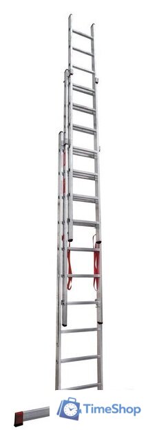 Лестница-стремянка Новая высота NV 323 трёхсекционная профессиональная 3x10 ступеней - Изображение №6 — Интернет-магазин Time-Shop