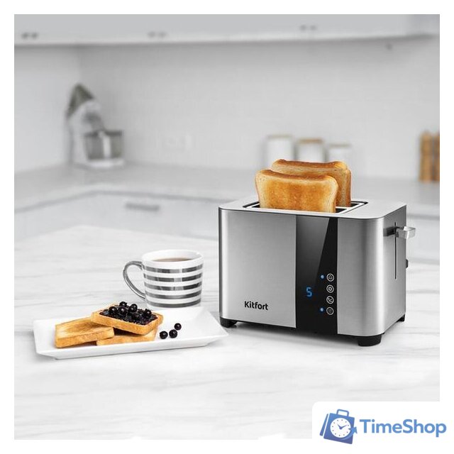 Тостер Kitfort KT-2047 - Изображение №6 — Интернет-магазин Time-Shop