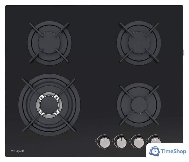 Варочная панель Weissgauff HGG 640 BG Nano Glass - Изображение №1 — Интернет-магазин Time-Shop