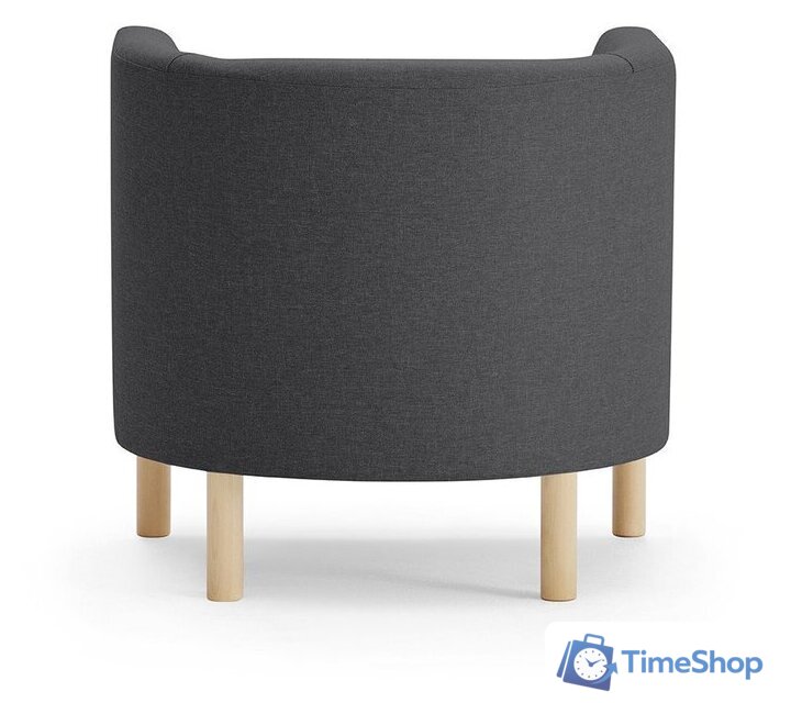 Интерьерное кресло Mio Tesoro Агата 351 (темно-серый 1173) - Изображение №13 — Интернет-магазин Time-Shop