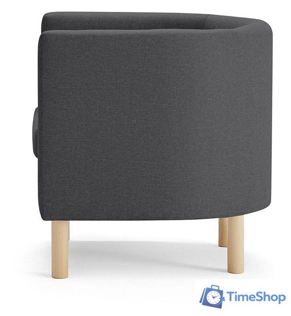 Интерьерное кресло Mio Tesoro Агата 351 (темно-серый 1173) - Изображение №12 — Интернет-магазин Time-Shop