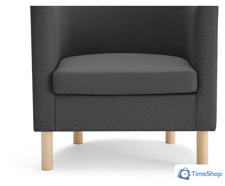 Интерьерное кресло Mio Tesoro Агата 351 (темно-серый 1173) - Изображение №10 — Интернет-магазин Time-Shop