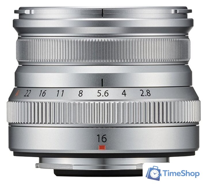 Объектив FUJINON XF 16mm F2.8 R WR (серебристый) - Изображение №2 — Интернет-магазин Time-Shop