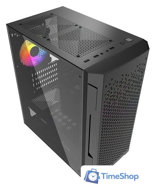 Корпус Powercase Mistral Micro Z3B Mesh LED - Изображение №4 — Интернет-магазин Time-Shop