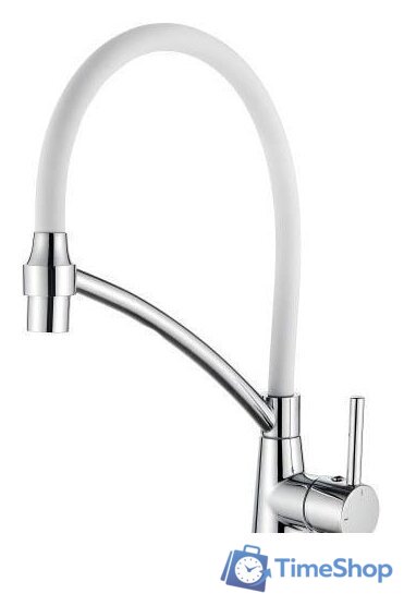 Смеситель Ledeme L4399-3 (хром/белый) - Изображение №1 — Интернет-магазин Time-Shop