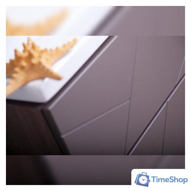  Бриклаер Тумба под умывальник Кристалл 60 (ясень анкор темный/софт графит) - Изображение №7 — Интернет-магазин Time-Shop