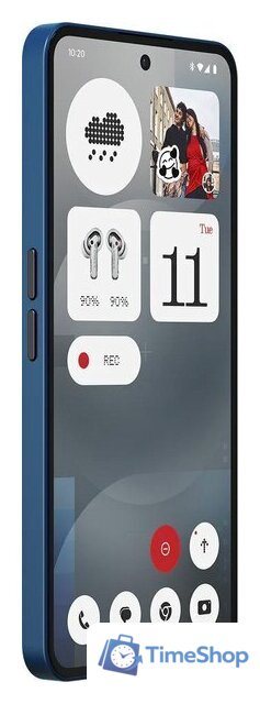 Телефон Nothing Phone (3a) 12GB/256GB (синий) - Изображение №6 — Интернет-магазин Time-Shop