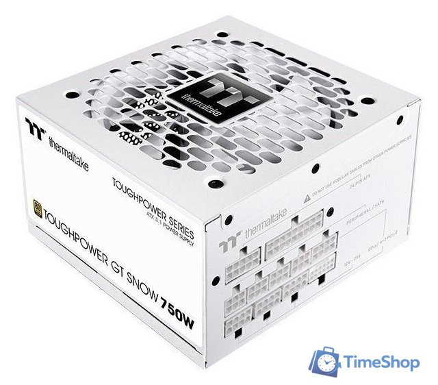 Блок питания Thermaltake Toughpower GT Snow 750W PS-TPT-0750FNFAGE-W - Изображение №1 — Интернет-магазин Time-Shop