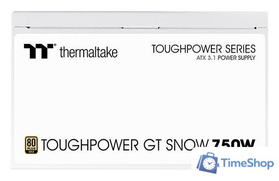 Блок питания Thermaltake Toughpower GT Snow 750W PS-TPT-0750FNFAGE-W - Изображение №6 — Интернет-магазин Time-Shop
