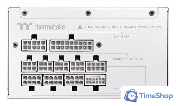 Блок питания Thermaltake Toughpower GT Snow 750W PS-TPT-0750FNFAGE-W - Изображение №4 — Интернет-магазин Time-Shop