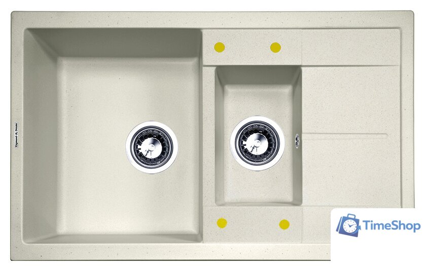 Кухонная мойка Zigmund & Shtain Rechteck 780.2 (речной песок) - Изображение №1 — Интернет-магазин Time-Shop