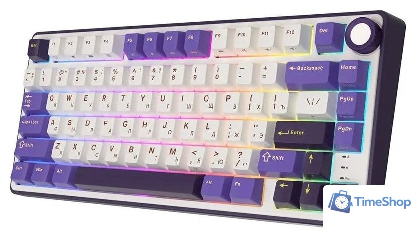Клавиатура Royal Kludge R75 RGB Blackberry (RK Brown) - Изображение №3 — Интернет-магазин Time-Shop