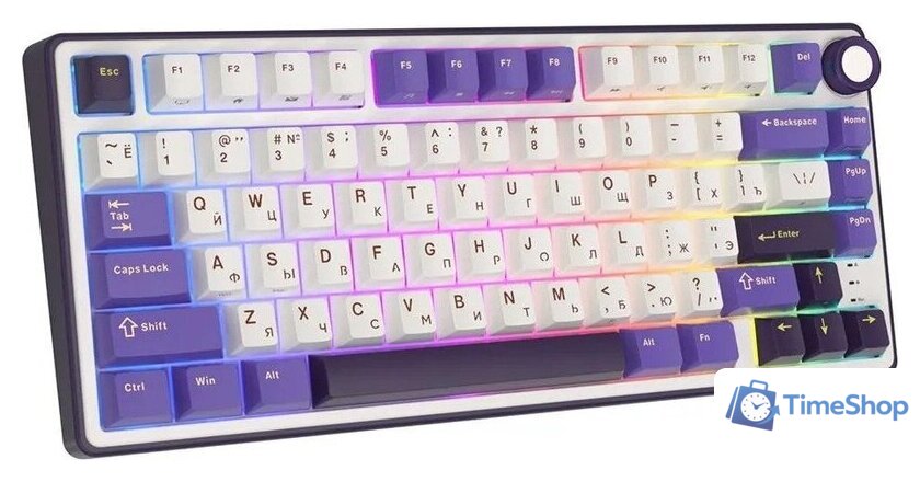 Клавиатура Royal Kludge R75 RGB Blackberry (RK Brown) - Изображение №4 — Интернет-магазин Time-Shop