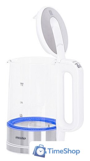 Электрический чайник Mesko MS 1301w - Изображение №3 — Интернет-магазин Time-Shop