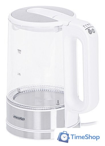 Электрический чайник Mesko MS 1301w - Изображение №4 — Интернет-магазин Time-Shop