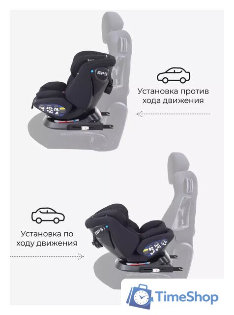 Детское автокресло Rant Nitro Isofix UB619 (черный) - Изображение №2 — Интернет-магазин Time-Shop