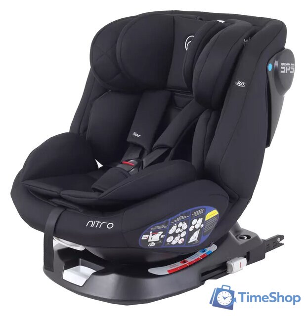 Детское автокресло Rant Nitro Isofix UB619 (черный) - Изображение №1 — Интернет-магазин Time-Shop