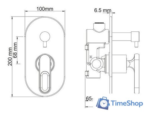 Смеситель Wasserkraft Kammel 1841 - Изображение №3 — Интернет-магазин Time-Shop