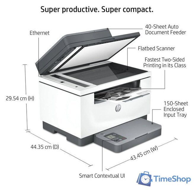 МФУ HP LaserJet M234sdne 6GX00E - Изображение №9 — Интернет-магазин Time-Shop