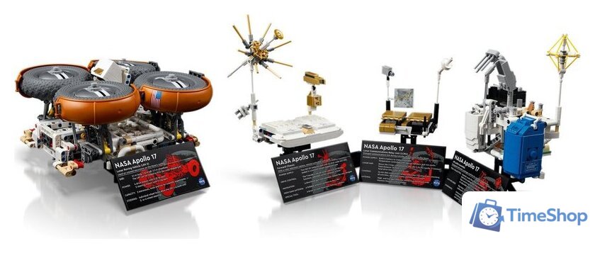 Конструктор LEGO Technic 42182 Лунный вездеход НАСА «Аполлон» - Изображение №8 — Интернет-магазин Time-Shop