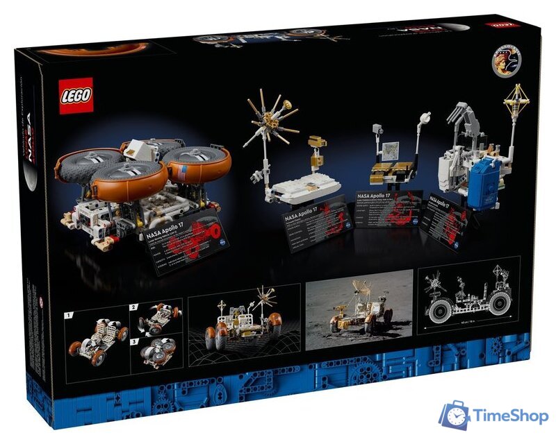 Конструктор LEGO Technic 42182 Лунный вездеход НАСА «Аполлон» - Изображение №2 — Интернет-магазин Time-Shop