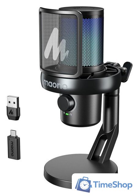 Проводной микрофон Maono DM40 Pro (черный) - Изображение №1 — Интернет-магазин Time-Shop