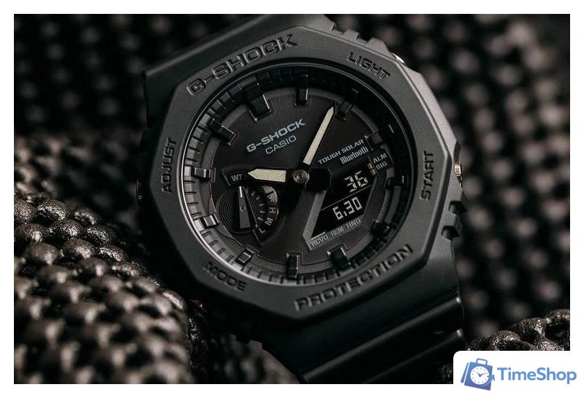 Наручные часы Casio G-Shock GA-B2100-1A1 - Изображение №12 — Интернет-магазин Time-Shop