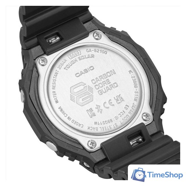 Наручные часы Casio G-Shock GA-B2100-1A1 - Изображение №11 — Интернет-магазин Time-Shop