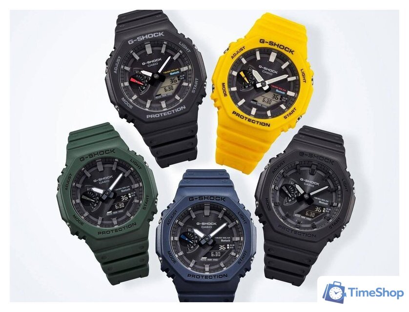 Наручные часы Casio G-Shock GA-B2100-1A1 - Изображение №8 — Интернет-магазин Time-Shop