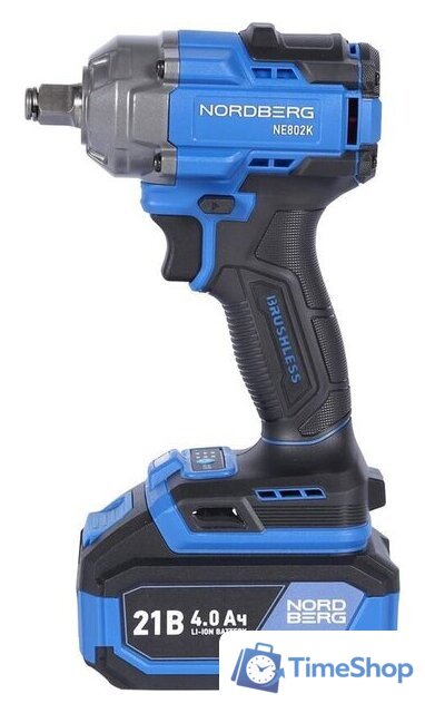 Гайковерт Nordberg NE802K (с 2-мя АКБ, кейс) - Изображение №7 — Интернет-магазин Time-Shop