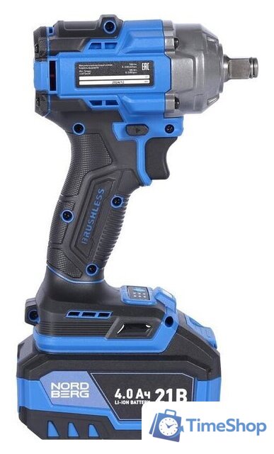 Гайковерт Nordberg NE802K (с 2-мя АКБ, кейс) - Изображение №8 — Интернет-магазин Time-Shop