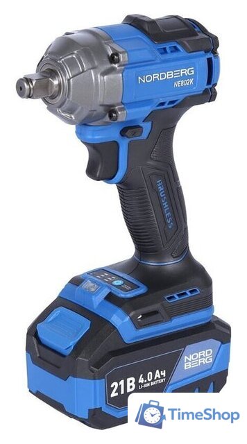 Гайковерт Nordberg NE802K (с 2-мя АКБ, кейс) - Изображение №2 — Интернет-магазин Time-Shop
