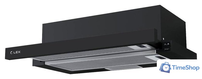 Кухонная вытяжка LEX Hubble 500 (черный) - Изображение №1 — Интернет-магазин Time-Shop